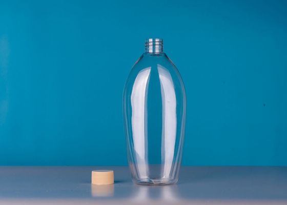 Empty Clear Square Plastic Bottles For Beverages