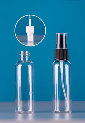 130Ml Clear Empty Plastic Bottles With Flip Top Cap, Refillable Cosmetic Spayer Containers for Toner, Lotion, Cream Skin